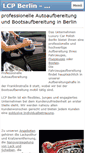 Mobile Screenshot of lcpberlin.de